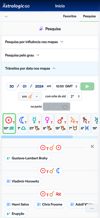 Pesquisa por influências de trânsito